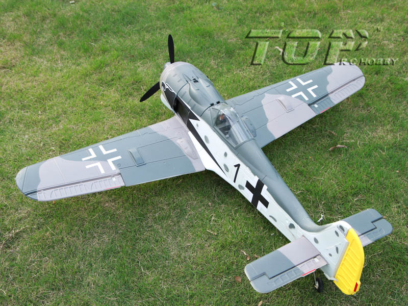 TopRC FW-190 1200mm/47in EPO Electric RC Airplane PNP B - General Hobby