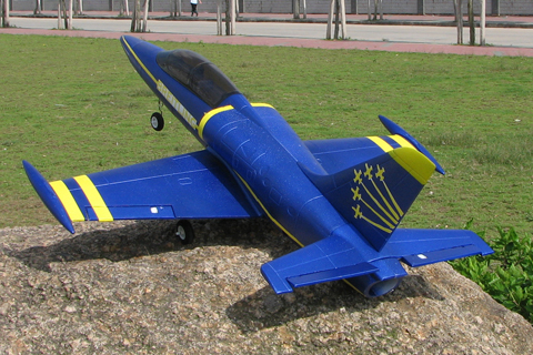 L-39 2.4G Ready-To-Fly Electric Brushless EDF RC Jet Airplane Blue