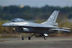 Unique Models F-16 Fighting Falcon 70mm 12-Blade EDF PNP RC Jet Plane