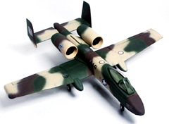 A-10 Thunderbolt II 4-Channel Ready-To-Fly Electric Ducted Fan RC Fighter Jet Airplane Sandy Camo Version