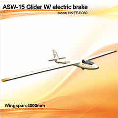 Flyfly ASW-15 4m/157'' Glider with Brake FF-B050