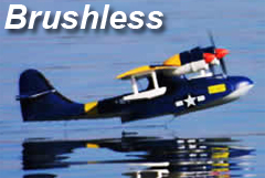 Catalina 54.3'' 4-Channel Ready-to-Fly RC Sea Plane Powered by Brushless Motor/LIPO