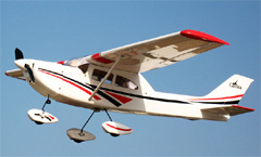 Cessna Skylane 15 41" Nitro/Electric RC Airplane ARF Red
