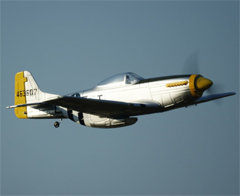 P-51 Mustang 1200mm Electric RC Airplane Ready-To-Fly