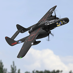 Dynam P-61 Black Widow 1.5m 59'' Twin Engine Ready-To-Fly