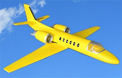 Dynam Turbo Jet V2 Twin 64mm EDF Jet PNP Yellow