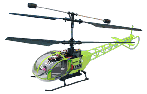 ESky Coco Lama V3 Electric RC Helicopter PNP Version - General Hobby