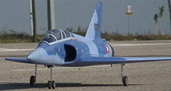 Flyfly Mirage 2000 90mm EDF Electric RC Jet Kit Version