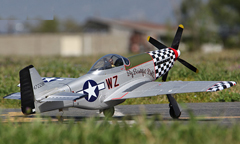 P-51 P51 P-51D Mustang 2.4G 4CH Electric R/C RC Airplane Plane 100% Ready To Fly