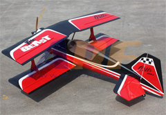 Goldwing ARF-Brand Pitts Python 50CC 71''/1800mm RC Plane Red A