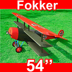Fokker 46 54'' Nitro Gas RC Airplane Plane ARF Kit