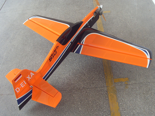 Sbach 342 20CC 65'' Profile Aerobatic RC Airplane Orange B