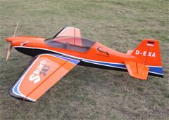 Goldwing ARF Brand Sbach 342 50E 55'' Aerobatic RC Airplane C Orange