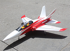 Taft Hobby Red Super Scorpion 90mm V3 8S RC EDF Jet PNP With Retracts