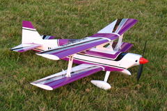 Ultimate Bipe Electric RC Airplane 30'' ARF Purple