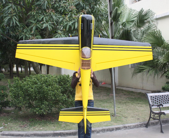 ARFMFG Yak 55SP 50CC 87'' Aerobatic RC Airplane Yellow A