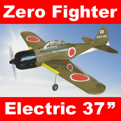 Zero Fighter Electric RC Airplane 37'' ARF