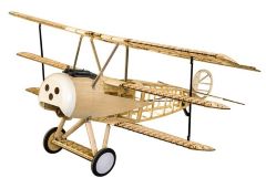 DW 61" Fokker DR1 Triplane Laser Cut Balsawood RC Airplane Model Kit