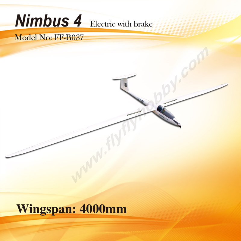 Nimbus 4m/157'' Electric Glider With Brake FF-B037
