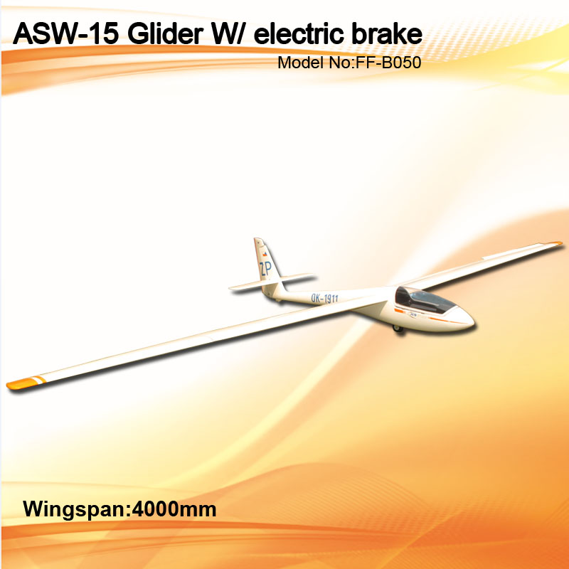 ASW-15 4m/157'' Glider with Brake FF-B050