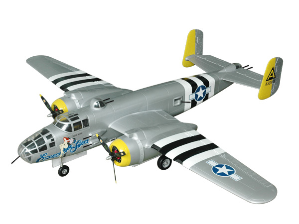 B-25 Mitchell Bomber 1600mm EPO Electric RC Airplane PNP - General Hobby