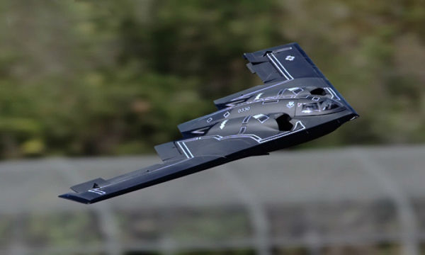 LX B2 Stealth Bomber Dual 64mm EDF Jet With Retracts Kit Version, Returned Item