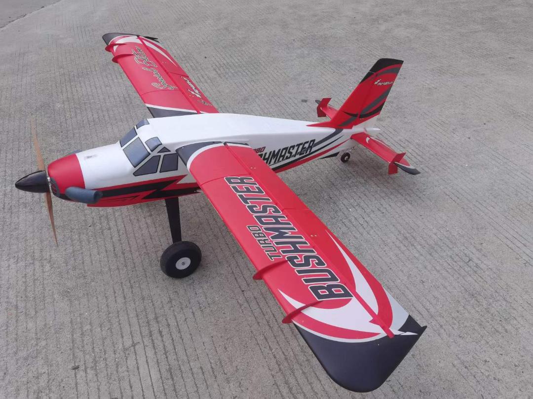 Turbo Bushmaster STOL 72"(1830mm) Wingspan 6CH with Flaps and LED  Lights (Night Flyer) PNP