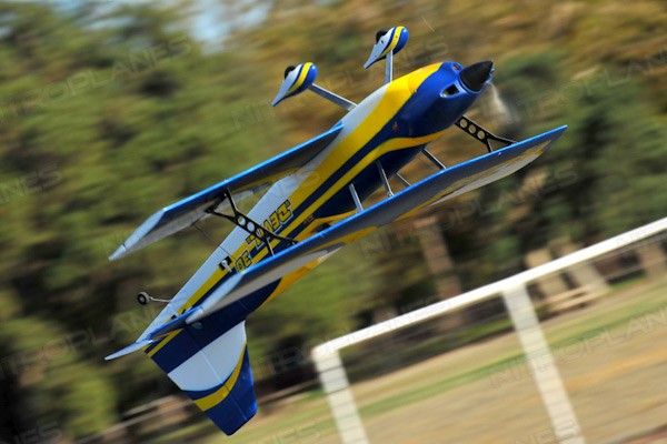 Dynam Devil 3D Sport Aerobatic Bi-Plane EPO Electric RC Plane Ready-To-Fly