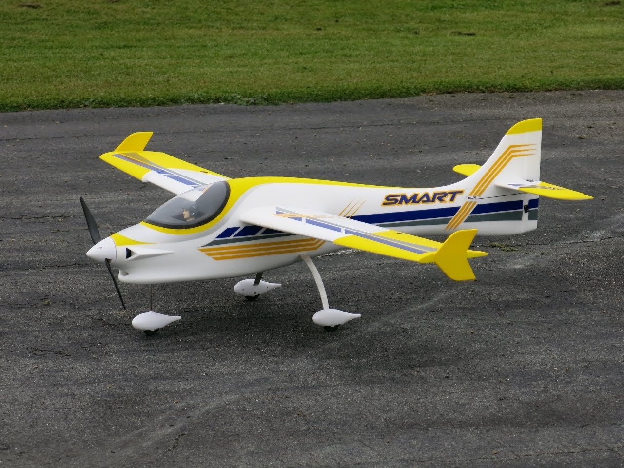 Dynam Smart Trainer 1500mm (59") Wingspan Electric RC Plane PNP - General  Hobby