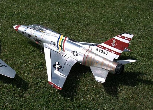 F-100D 90MM EDF Super Saber PNP