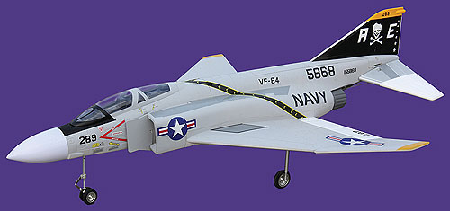 F4 Phantom 90mm EDF RC Jet Kit Version