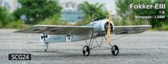 Fokker E.III Eindecker WW1 Fighter  Balsa Wood Pre-Built ARF 1580mm Wingspan RC Plane