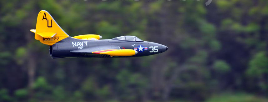 Freewing F9F Panther 64mm RC EDF Jet (PNP) - As Fast As 95MPH