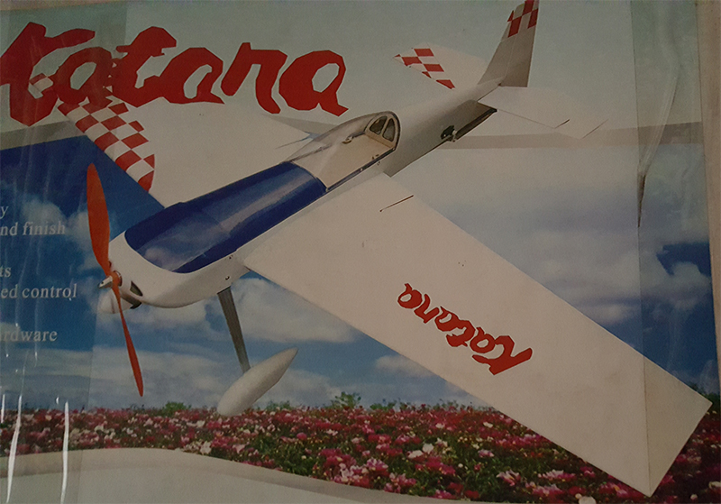 Katana 38'' Balsa Electric RC Plane ARF - General Hobby