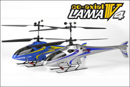 Esky 4-Channel Lama V4 Co-Axial RC Helicopter - General Hobby
