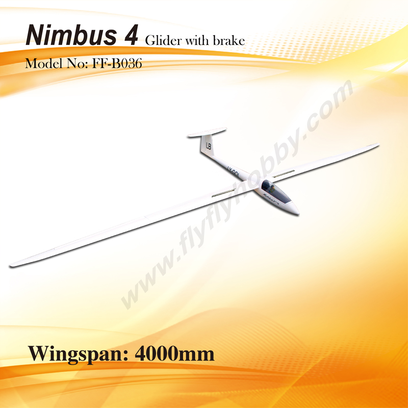 Nimbus 4m/157'' Glider With Brake FF-B036