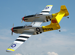 P-82 Twin Mustang 40 - 70.5" Nitro Gas RC Plane