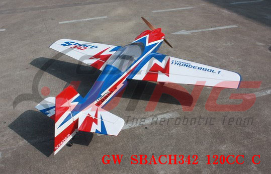 Goldwing SBach 342 120CC 108'' RC Plane C