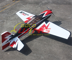 Goldwing All-Carbon-Fiber Sbach 342 50E 55'' Aerobatic RC Airplane Thunderbolt A