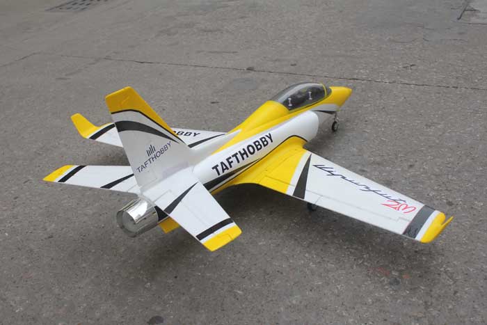 Taft-Hobby ViperJet 90mm EDF RC Jet Kit Version Yellow